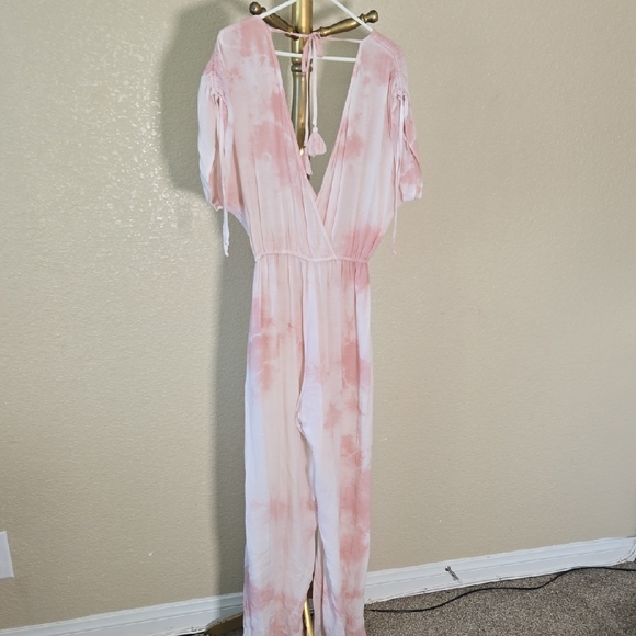 Band of Gypsies Pink and White Maxi Dress - Picture 6 of 8
